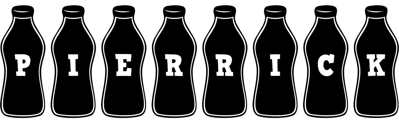 Pierrick bottle logo