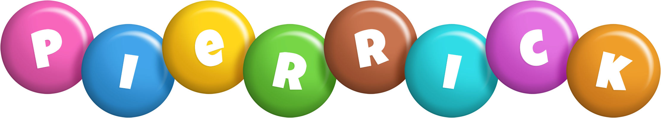 Pierrick candy logo