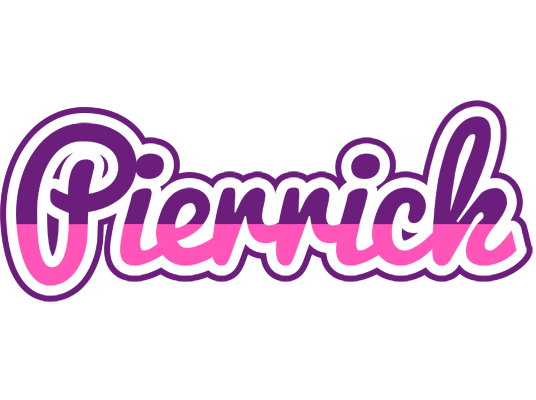 Pierrick cheerful logo