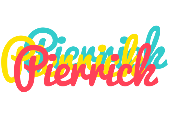 Pierrick disco logo