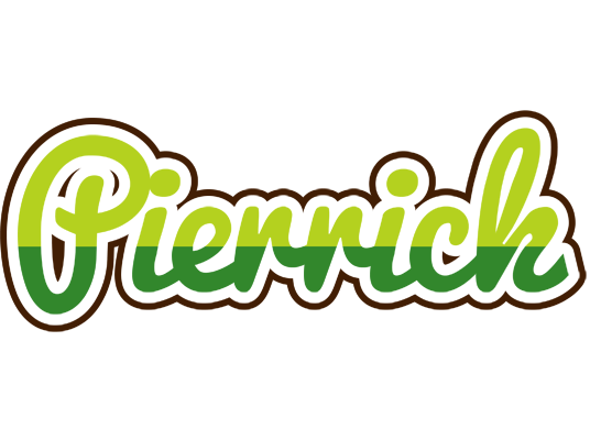 Pierrick golfing logo