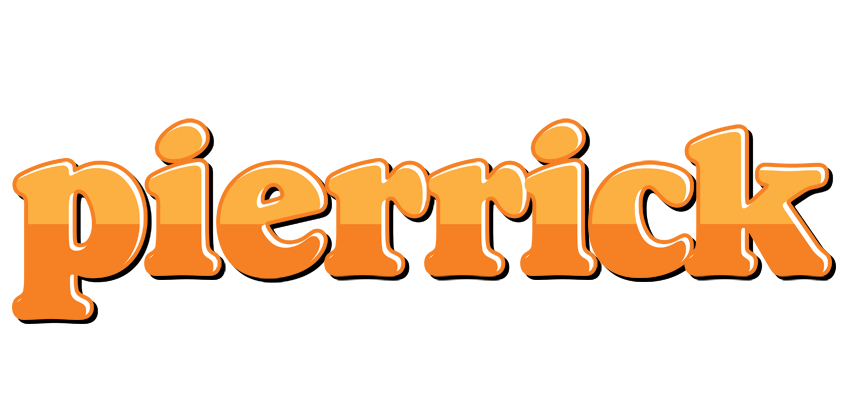 Pierrick orange logo