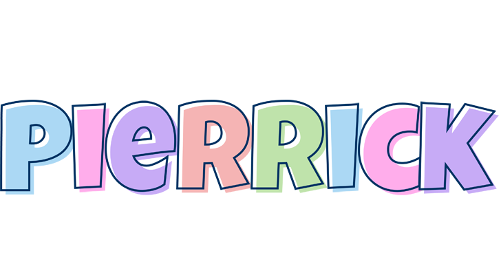Pierrick pastel logo