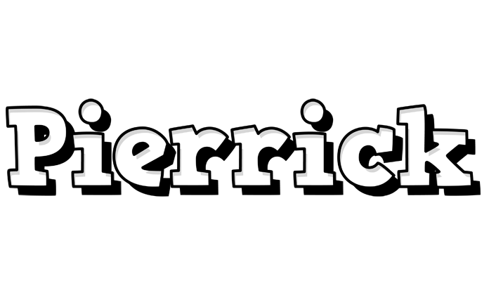 Pierrick snowing logo