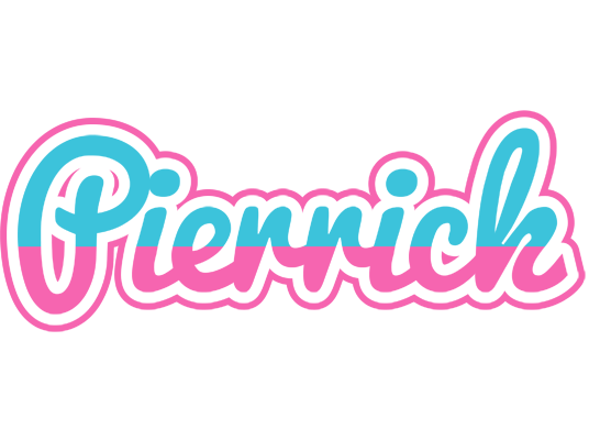 Pierrick woman logo