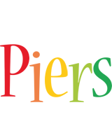 Piers birthday logo