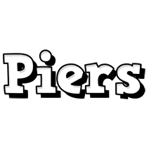 Piers snowing logo