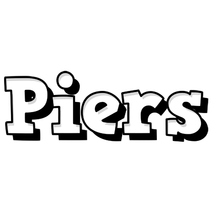 Piers snowing logo