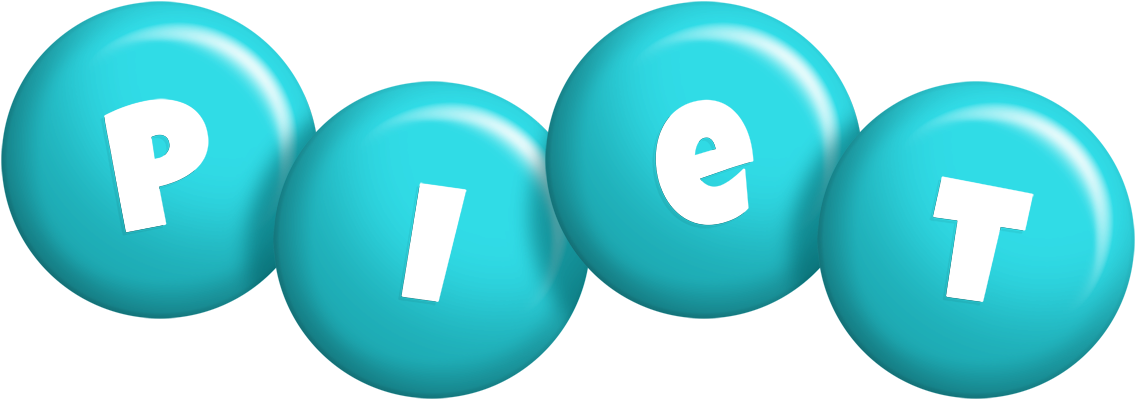 Piet candy-azur logo