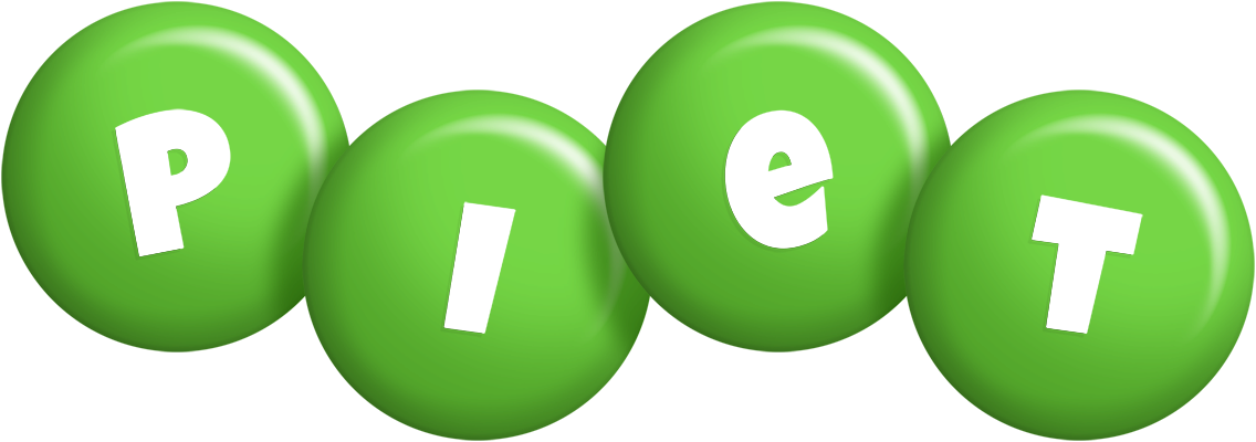 Piet candy-green logo