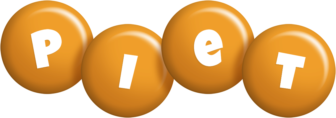 Piet candy-orange logo