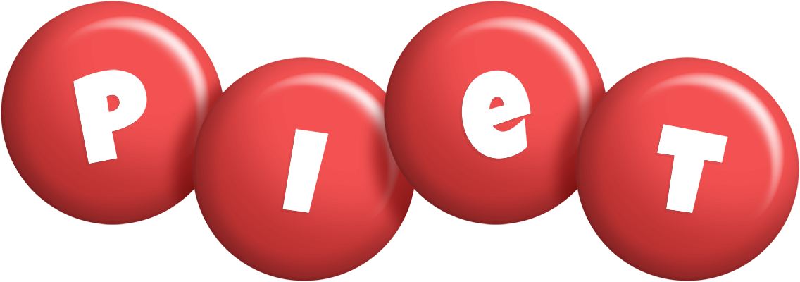 Piet candy-red logo