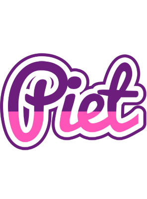 Piet cheerful logo