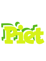 Piet citrus logo