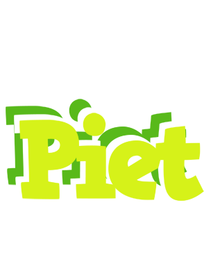 Piet citrus logo