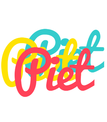 Piet disco logo