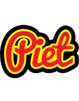 Piet fireman logo