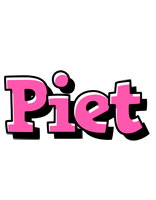 Piet girlish logo