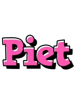 Piet girlish logo