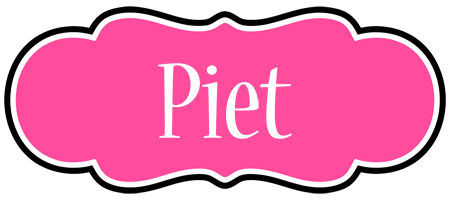 Piet invitation logo