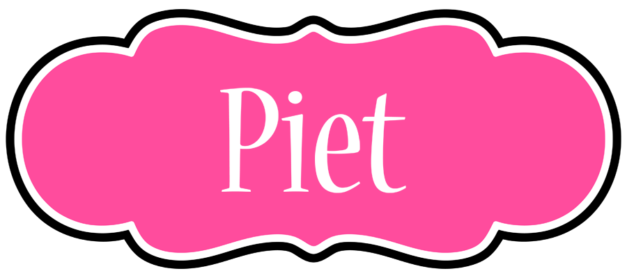 Piet invitation logo