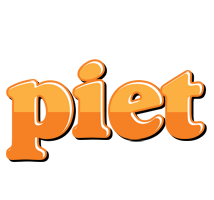 Piet orange logo