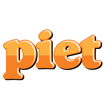 Piet orange logo