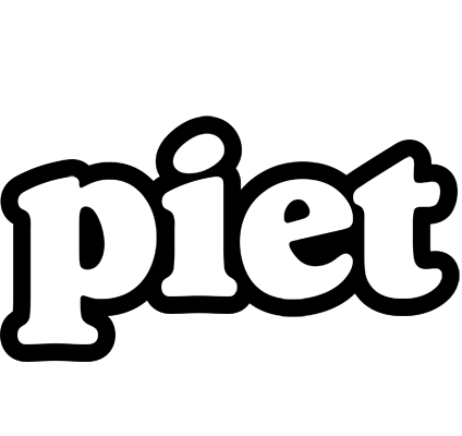 Piet panda logo