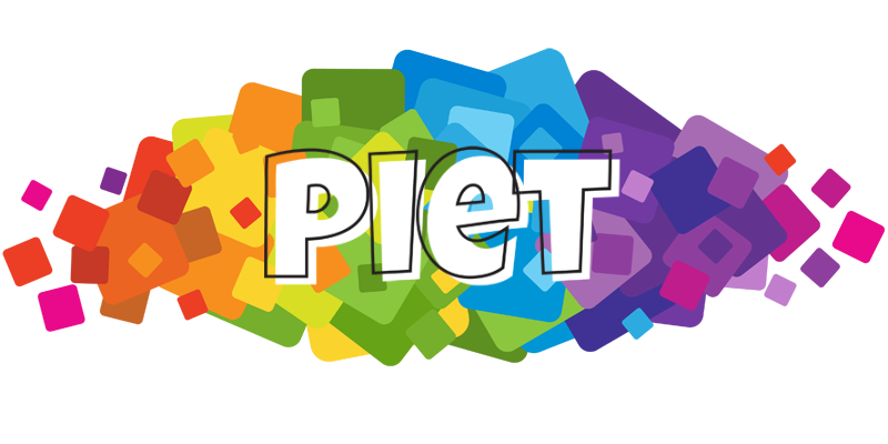 Piet pixels logo