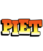 Piet sunset logo