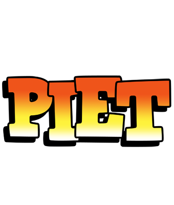 Piet sunset logo