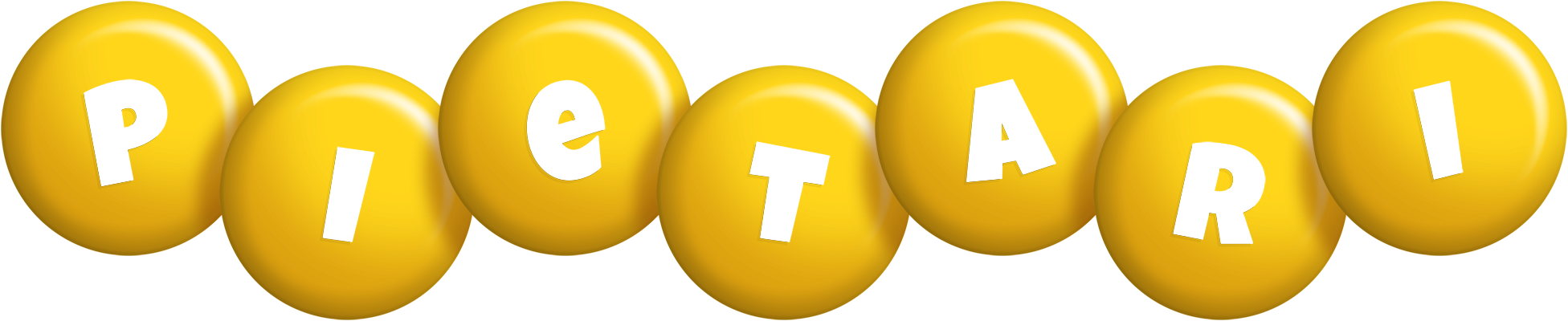 Pietari candy-yellow logo