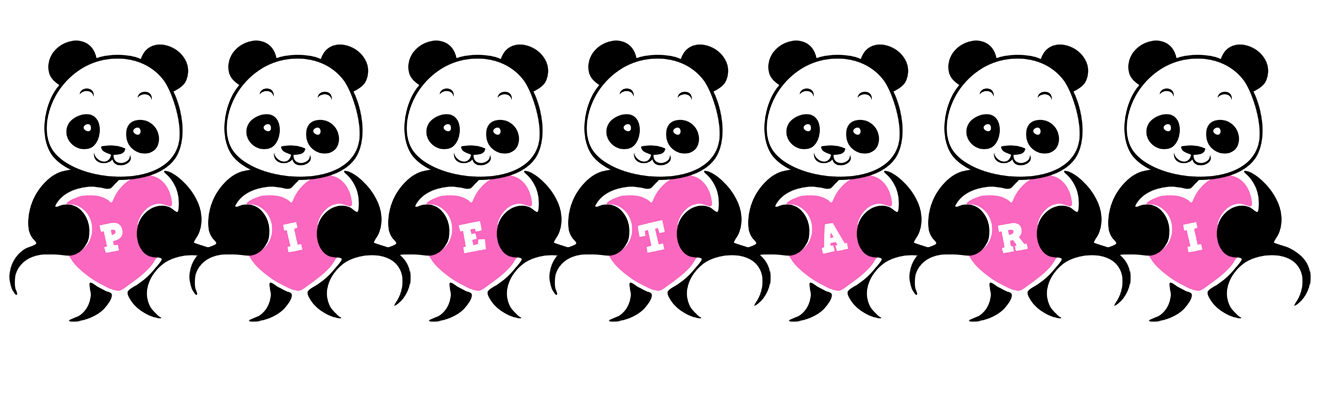 Pietari love-panda logo