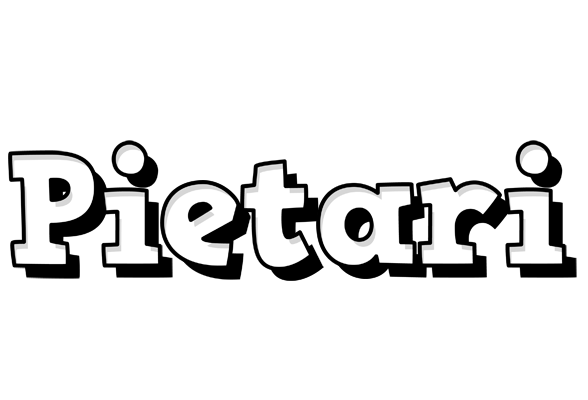 Pietari snowing logo