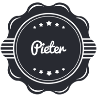 Pieter badge logo