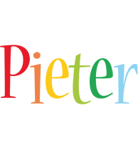 Pieter birthday logo