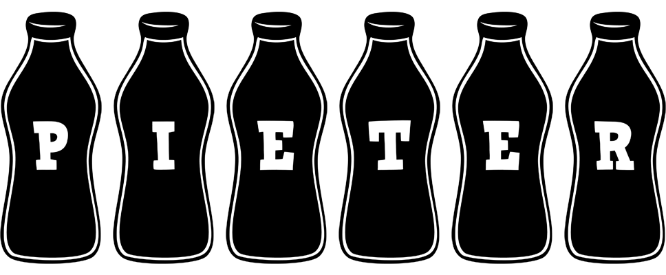 Pieter bottle logo
