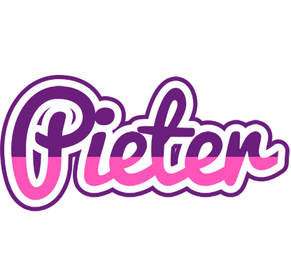 Pieter cheerful logo
