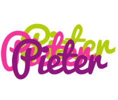 Pieter flowers logo