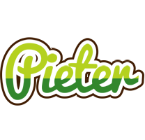 Pieter golfing logo