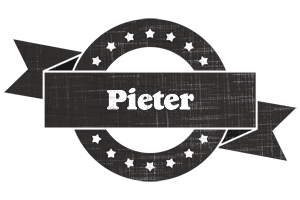 Pieter grunge logo