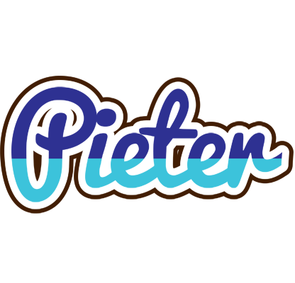 Pieter raining logo