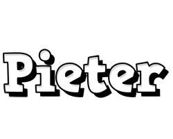 Pieter snowing logo