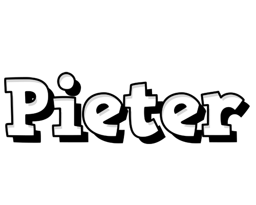 Pieter snowing logo