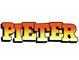 Pieter sunset logo