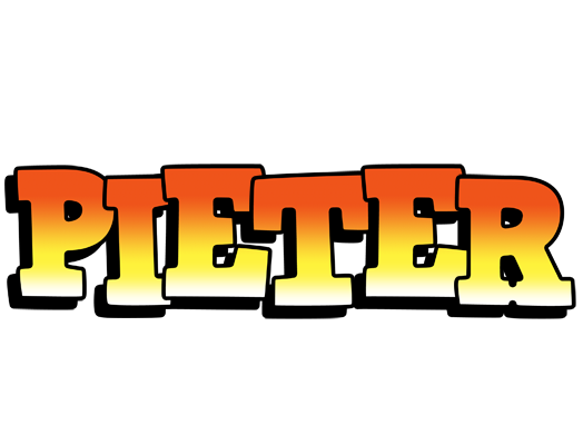 Pieter sunset logo