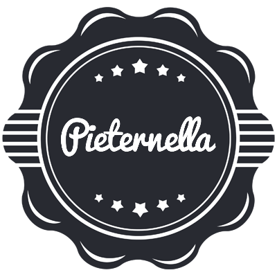 Pieternella badge logo