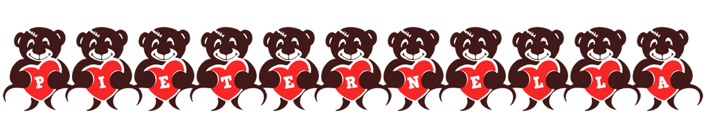 Pieternella bear logo