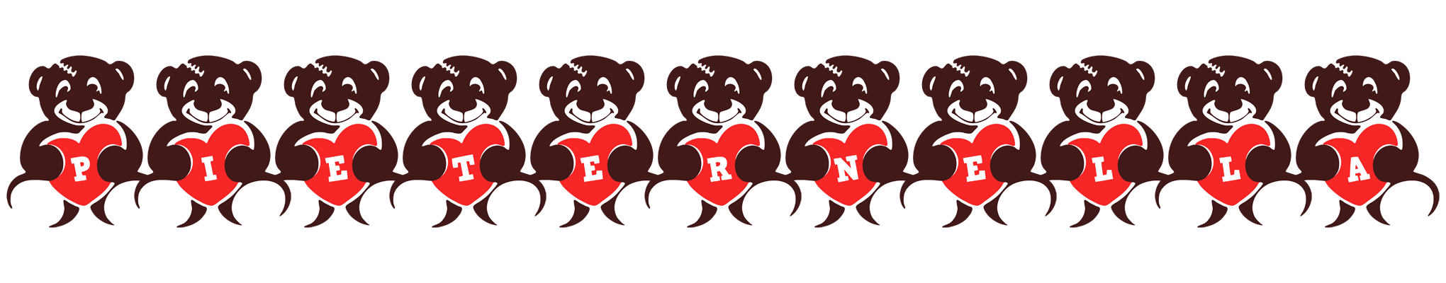 Pieternella bear logo