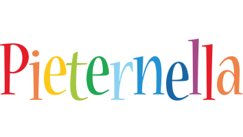 Pieternella birthday logo